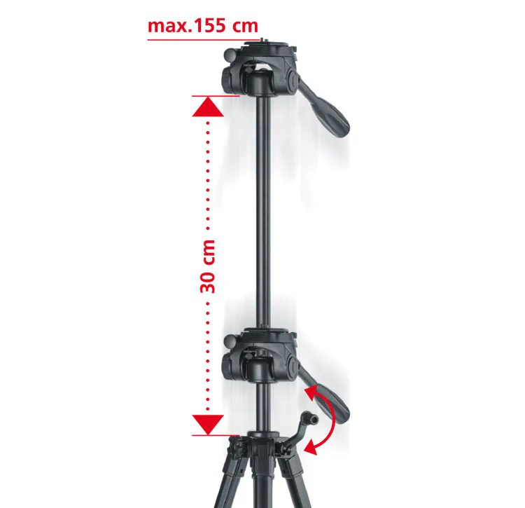 Laserliner FixPod fotostatief 155cm - Image 5