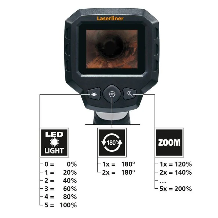 Laserliner VideoScope One video-inspectiesysteem 1,5m - Image 6