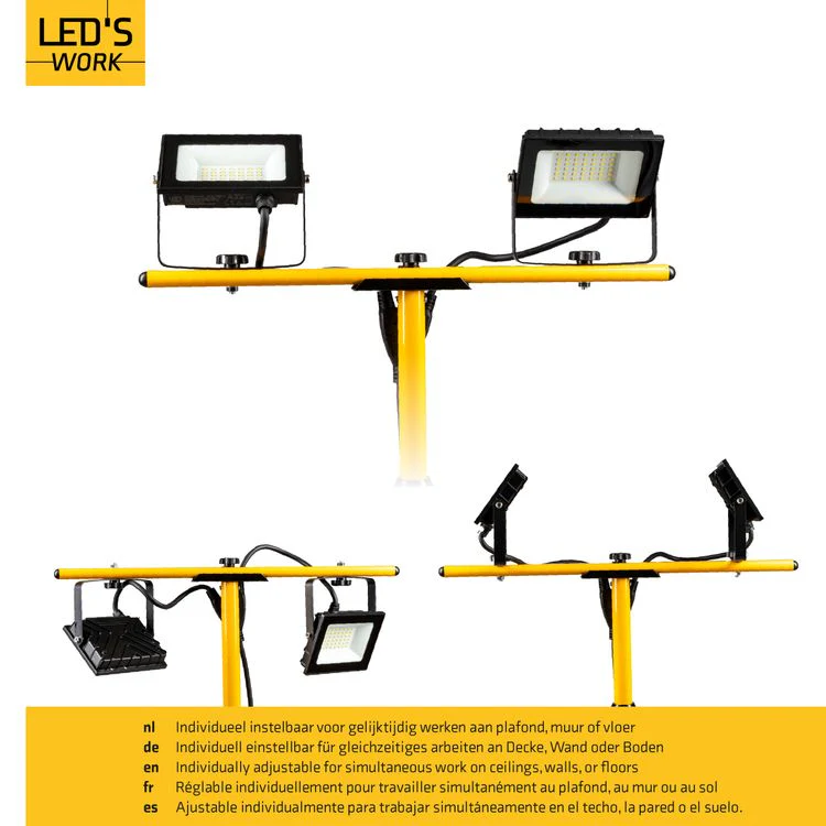 Led's Work AC worklight werklamp dubbel 2x20W - Image 7