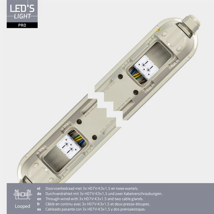 Led's Work LED TL armatuur 1,2m 29W - Image 8