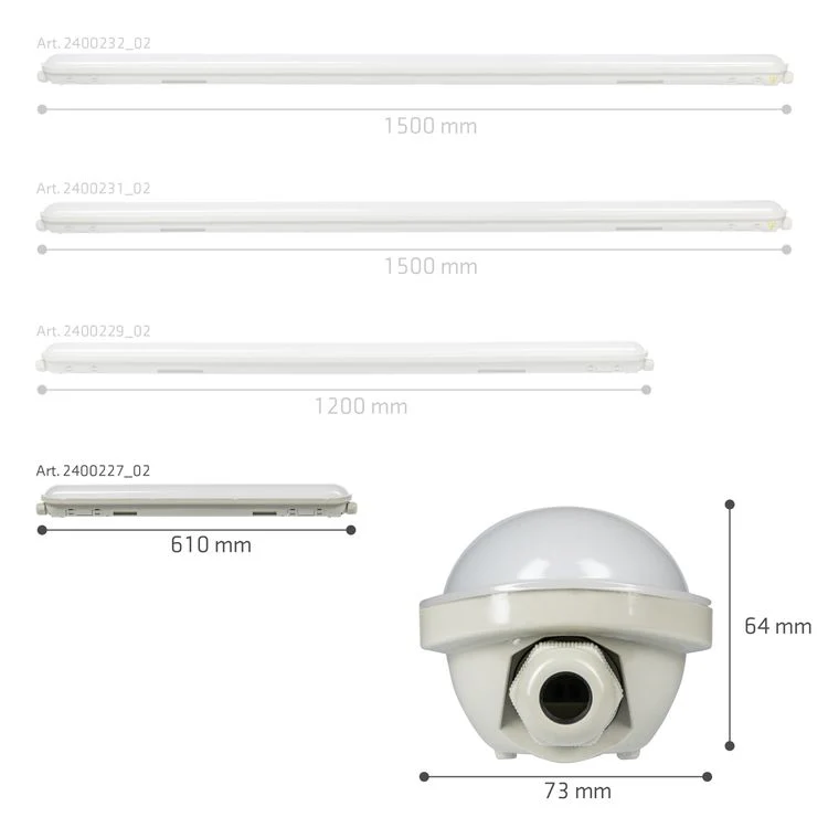 Led's Work LED TL armatuur 60,5cm 15W - Image 7