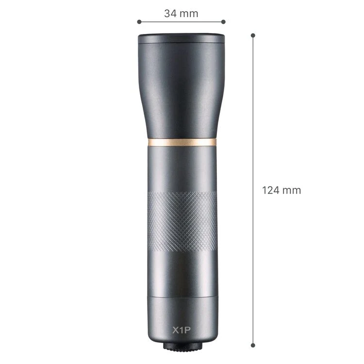 Led's Work LED zaklamp aluminium zwart 450LM ⌀3,5x19,4cm - Image 5