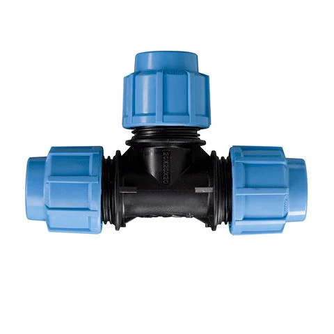 Martens klem T-stuk hoge druk PVC 20mm