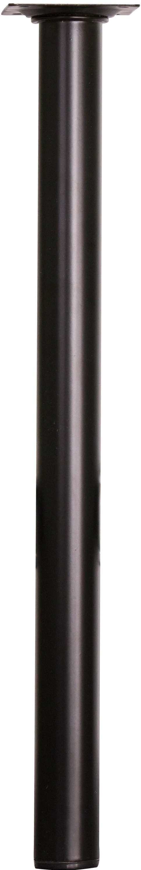 Meubelpoot rond metaal zwart ⌀3x40cm