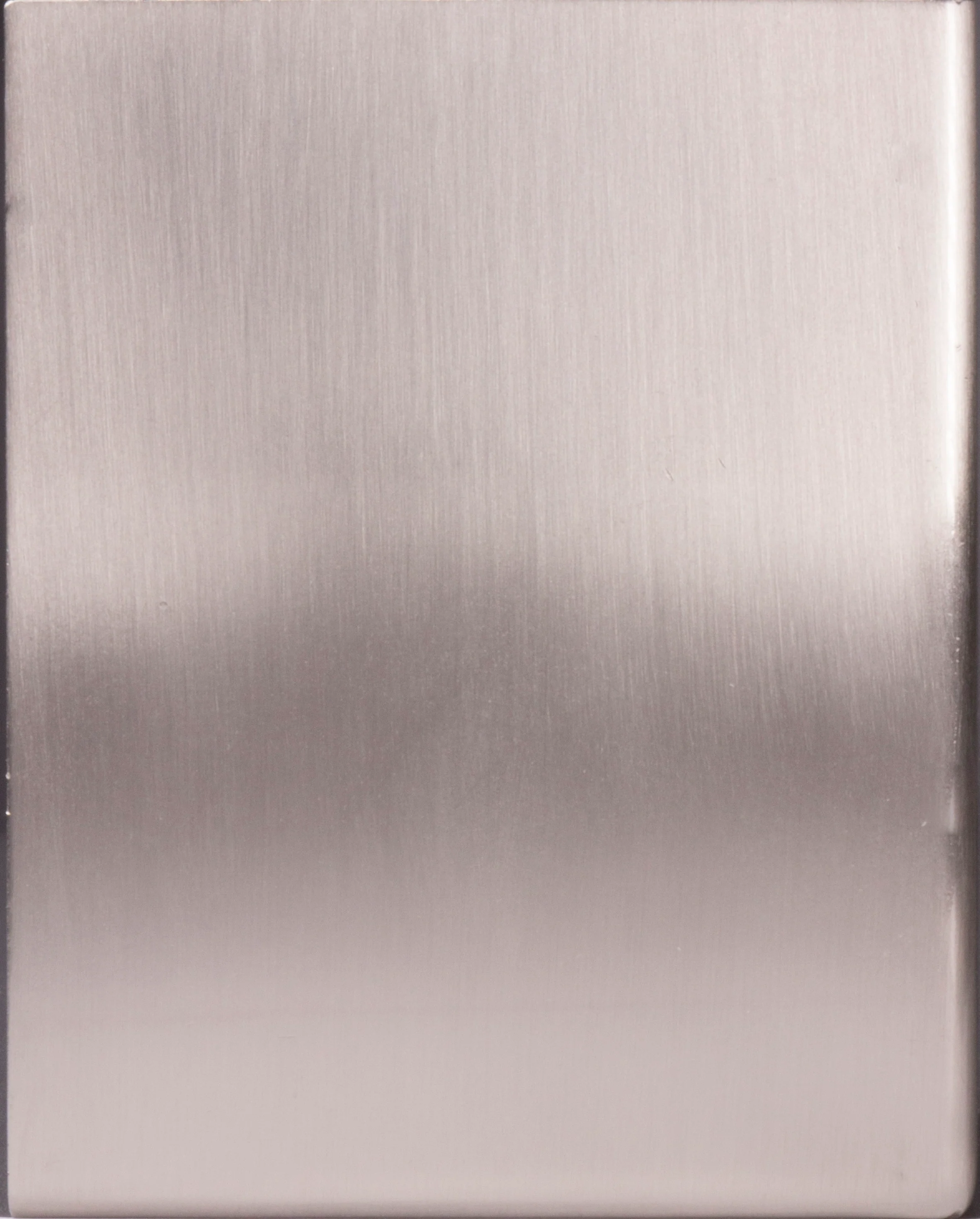 Meubelpoot vierkant metaal zilver 8x8x10cm