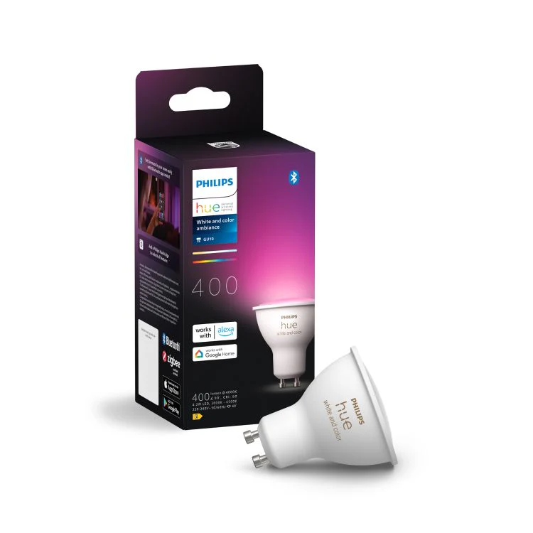 Philips Hue LED spot dimbaar GU10 mat RGBW 4,3W 400LM - Image 3