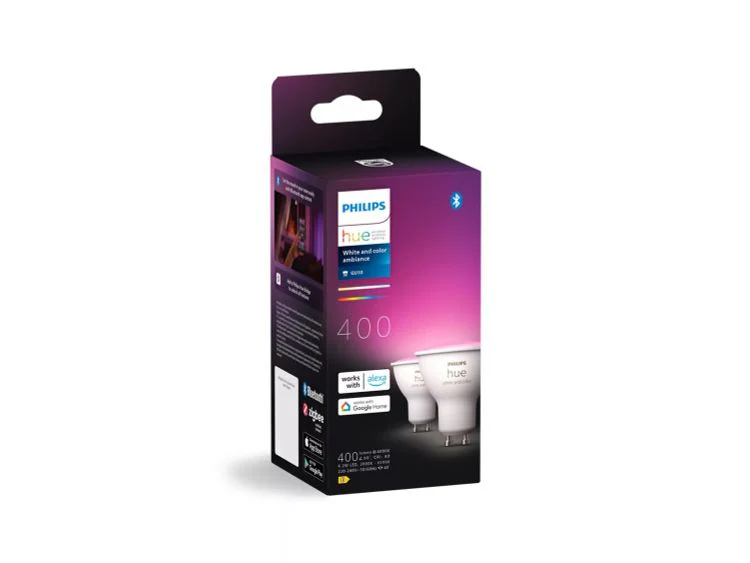 Philips Hue LED spot dimbaar GU10 mat RGBW 5,7W 400LM 2st - Image 10