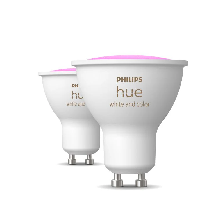 Philips Hue LED spot dimbaar GU10 mat RGBW 5,7W 400LM 2st - Image 9