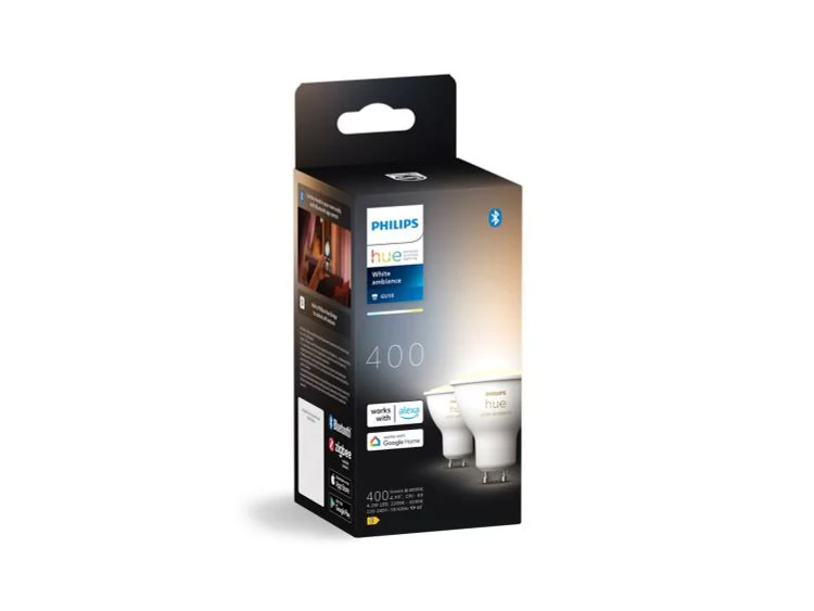 Philips Hue LED spot dimbaar GU10 mat warm wit 4,3W 400LM 2st - Image 10