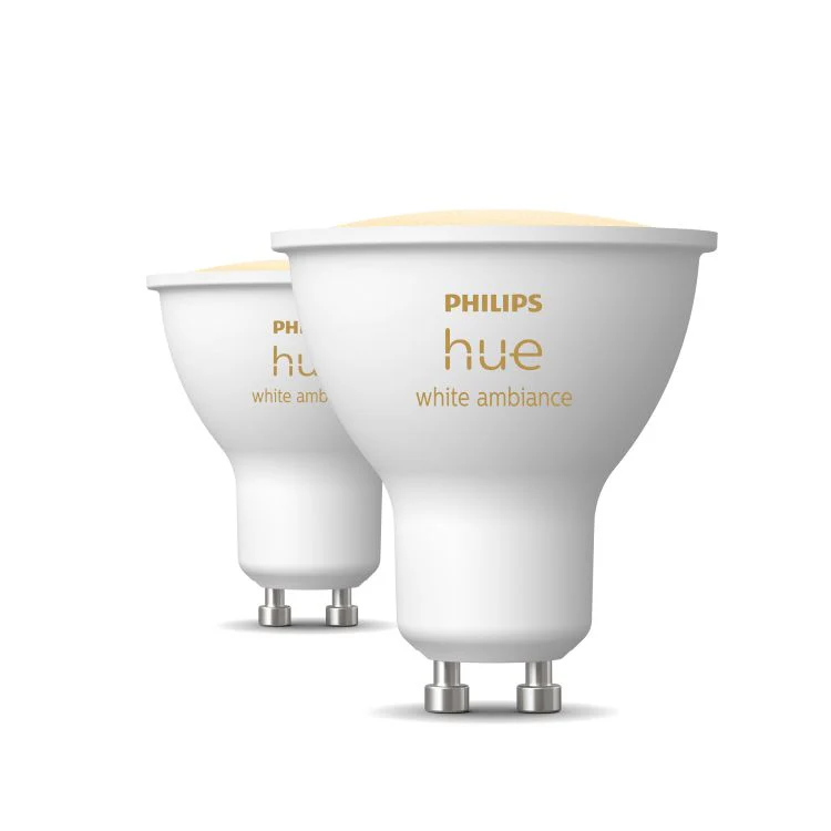 Philips Hue LED spot dimbaar GU10 mat warm wit 4,3W 400LM 2st - Image 9