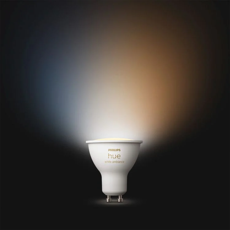 Philips Hue LED spot dimbaar GU10 mat warm wit 4,3W 400LM - Image 3