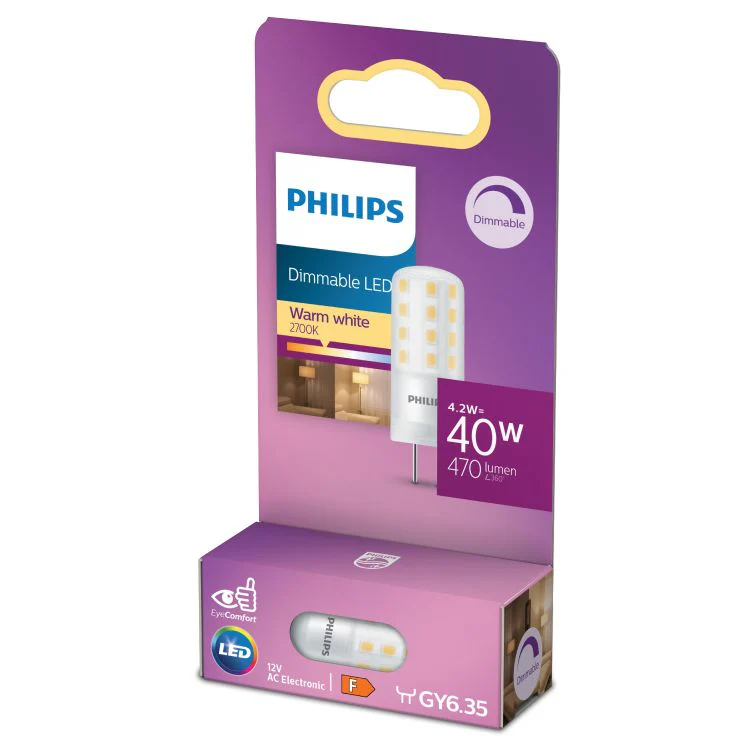 Philips LED capsule dimbaar GY6.35 helder warm wit 4,2W 470LM - Image 3