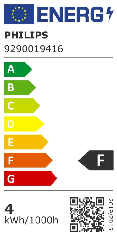 Philips LED edison dimbaar E27 goud flame 3,1W 250LM - Image 2