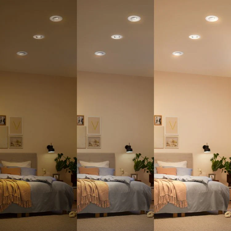 Philips LED inbouwspot Cilantro wit ⌀9cm set van 3 - Image 5