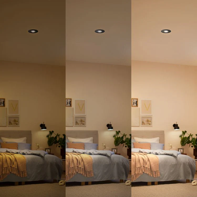 Philips LED inbouwspot Cilantro zwart ⌀9cm - Image 5