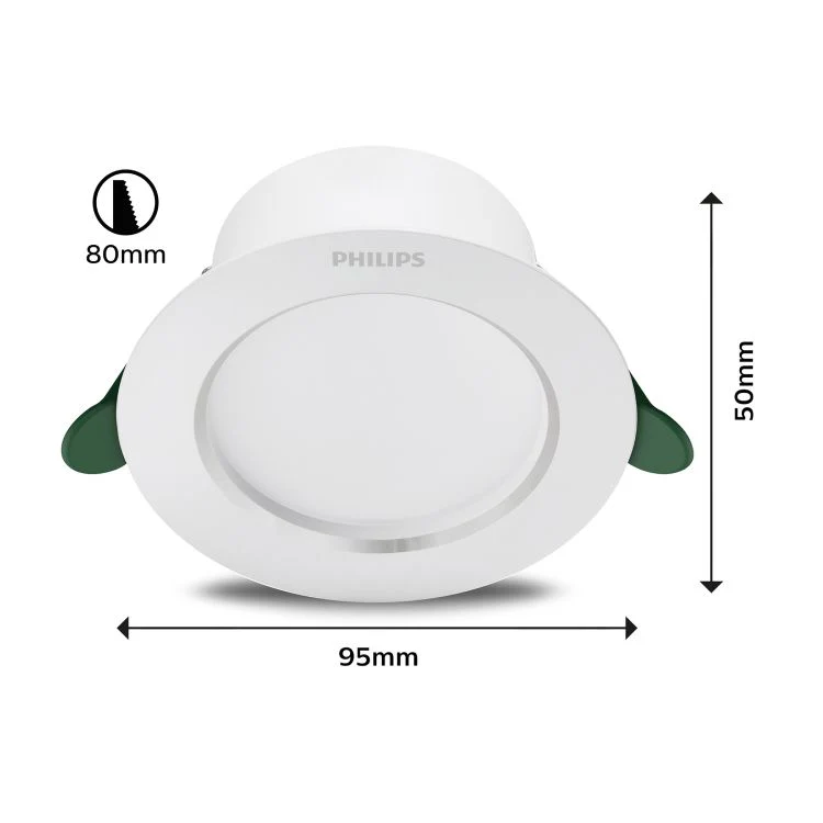 Philips LED inbouwspot Diamond Cut wit ⌀9cm - Image 3