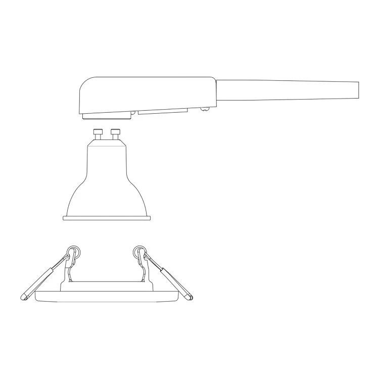 Philips LED inbouwspot Peridot zwart ⌀8,3cm 500lm - Image 3