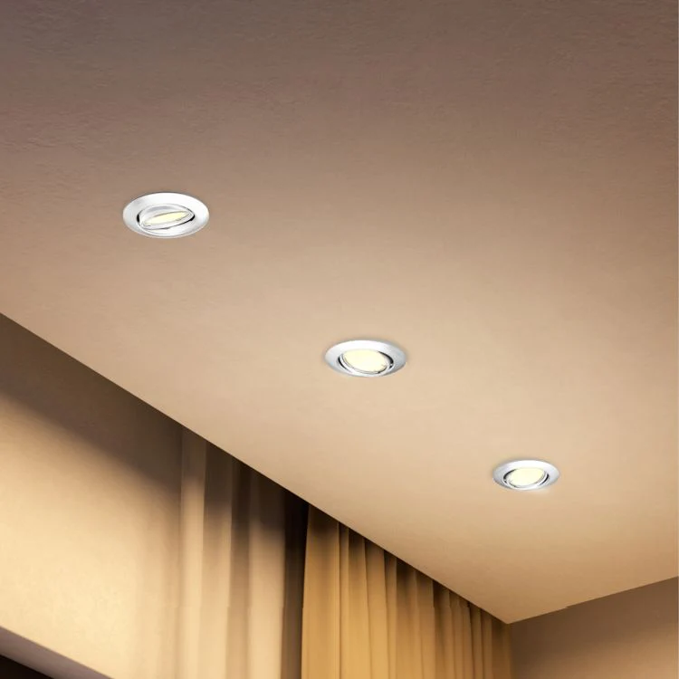 Philips LED inbouwspot Peridot zwart ⌀9cm 500lm - Image 6