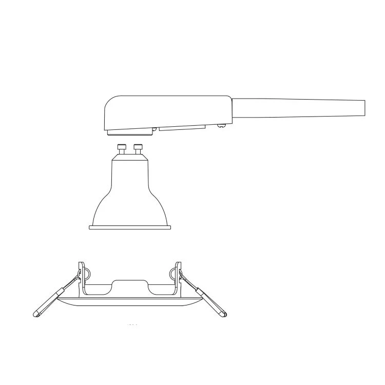 Philips LED inbouwspot Peridot zwart ⌀9cm set van 3 - Image 3