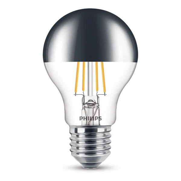 Philips LED kopspiegellamp dimbaar E27 7,5W mat 6x10,6cm