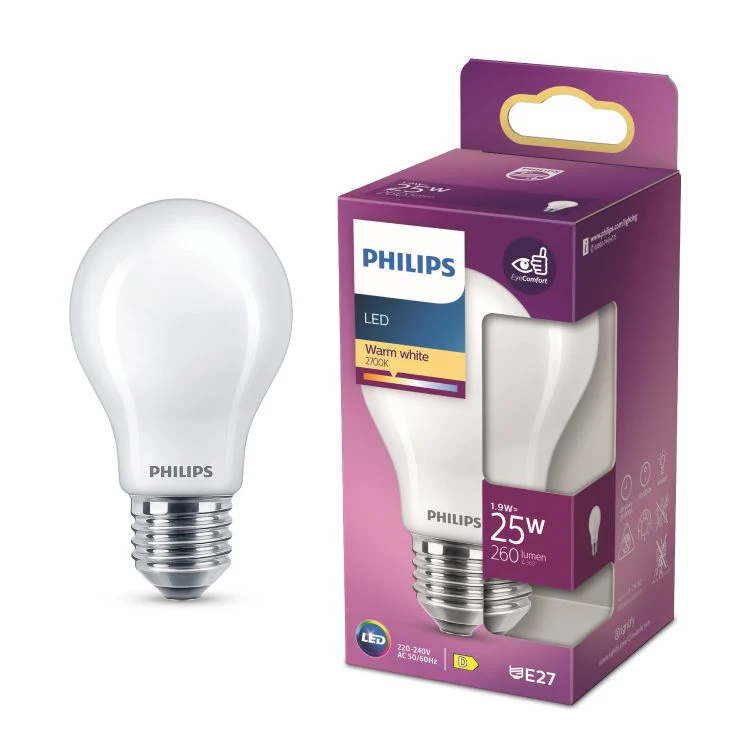 Philips LED lamp peer sceneswitch E27 mat warm wit 1,9W 260LM - Image 3