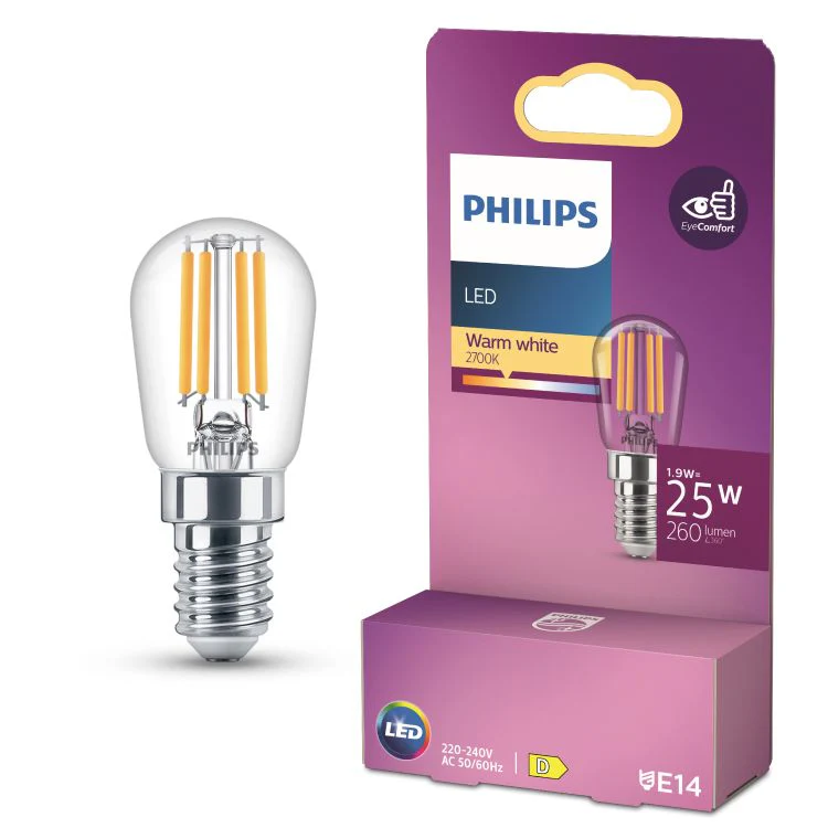 Philips LED lamp rechthoek sceneswitch E14 helder ww 1,9W 260LM - Image 3