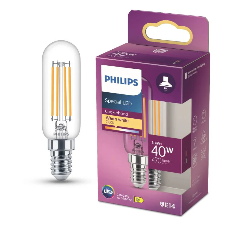 Philips LED lamp rechthoek sceneswitch E14 helder ww 3,4W 470LM - Image 3