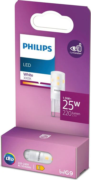Philips LED rond G9 helder wit 25W 220LM - Image 4