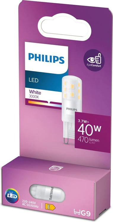 Philips LED rond G9 helder wit 40W 470LM - Image 4