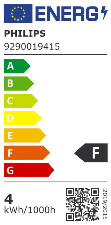 Philips LED standaard dimbaar E27 goud flame 3,1W 250LM - Image 2