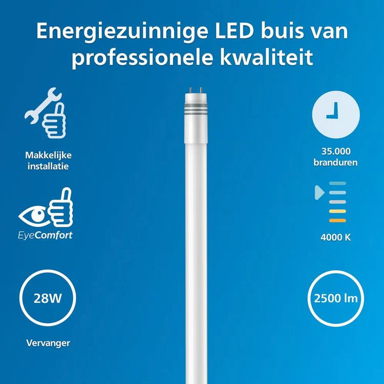Philips LED TL-T5 buis G5 17,1W wit 4000K 120cm - Image 4