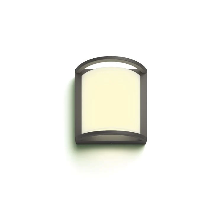 Philips LED wandbuitenlamp Samondra 3,8W antraciet - Image 2