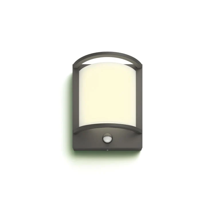 Philips LED wandbuitenlamp Samondra met bewegingssensor 3,8W antraciet - Image 2