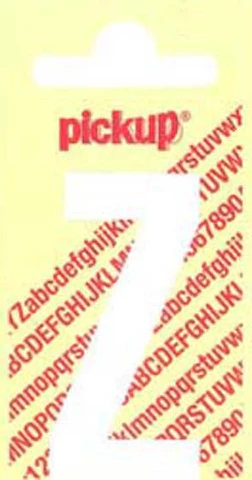 Pickup Nobel plakletter Z mat wit 120mm