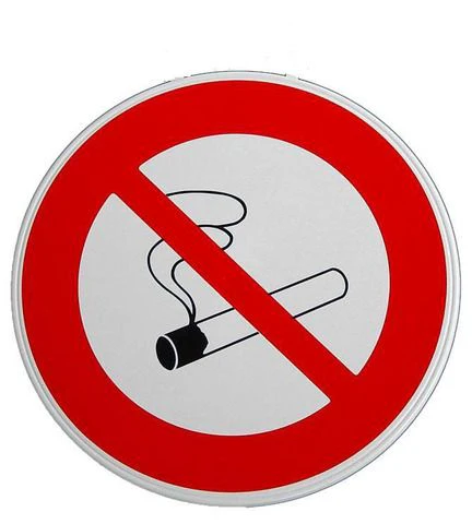 Pickup pictogram verboden te roken ⌀300mm