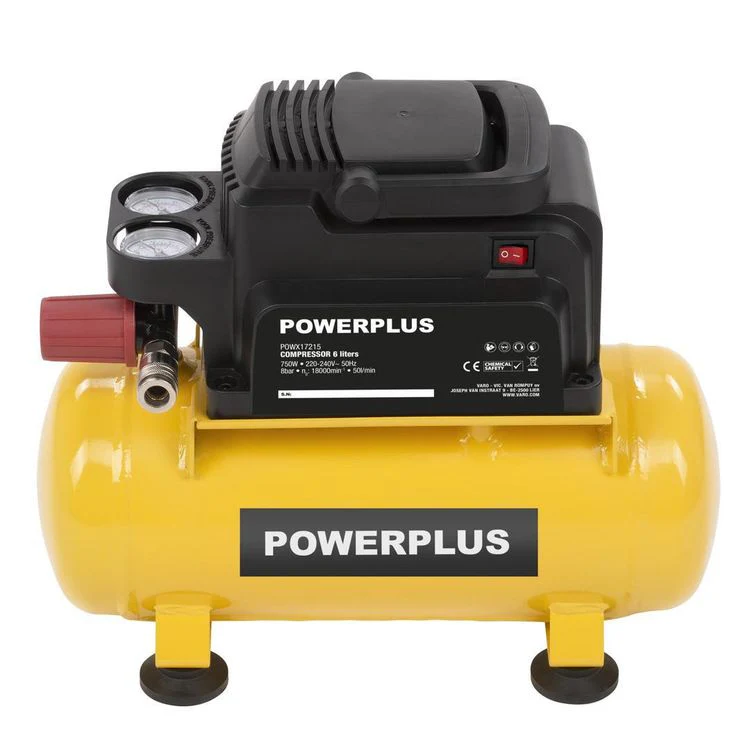 Powerplus elektrische compressor POWX17215 6L - Image 5