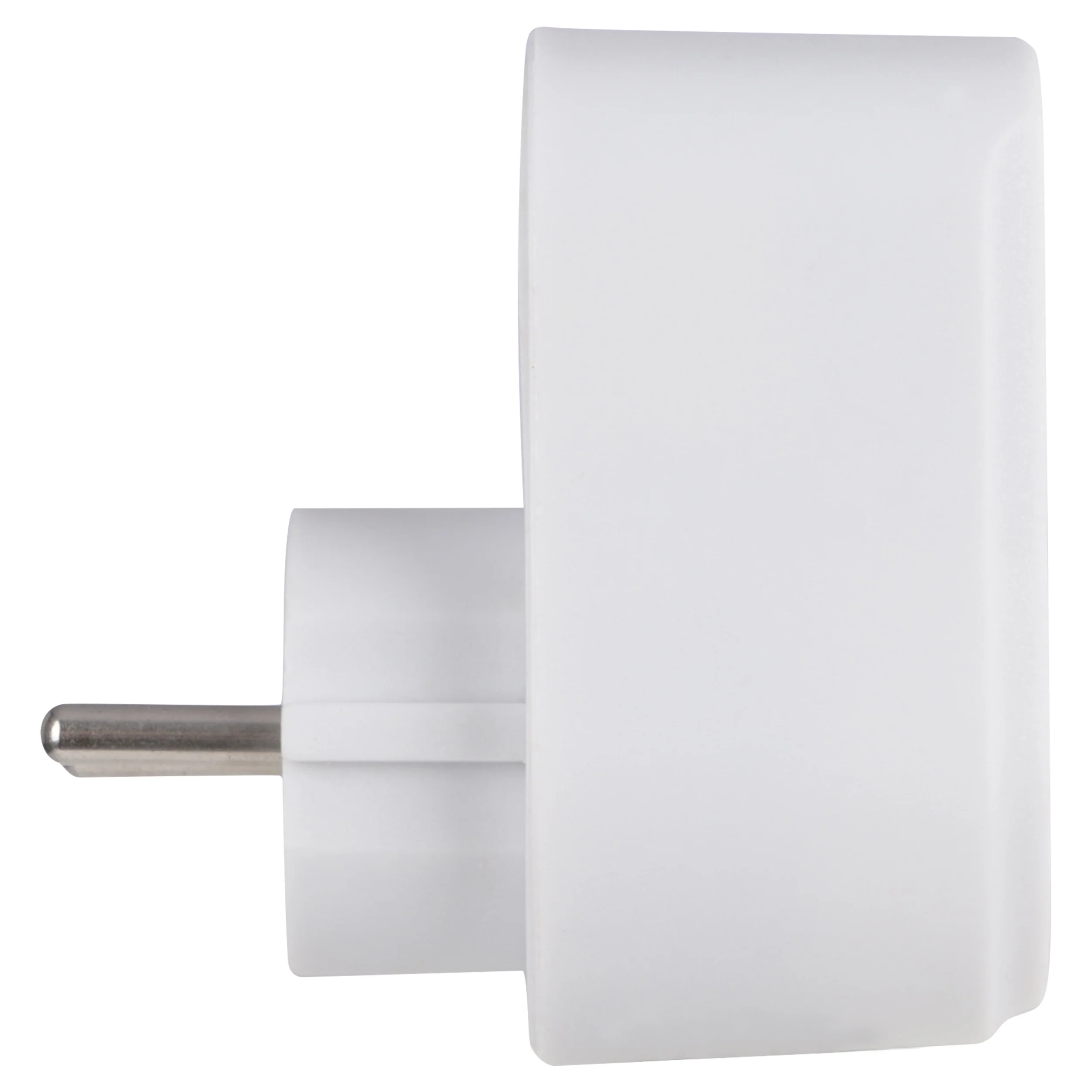 Q-Link adapterstekker 1-voudig 1x USB A, 1x USB C wit - Image 3