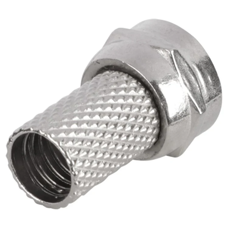 Q-Link coax f-wartel zilver - Image 2