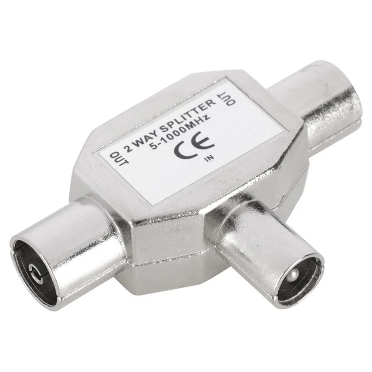 Q-Link coax splitter zilver - Image 2