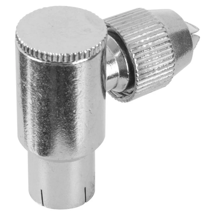 Q-Link coax stekker 1x female haaks zilver - Image 4