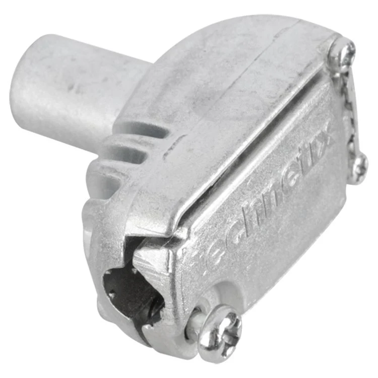 Q-Link coax stekker 1x male haaks zilver - Image 2