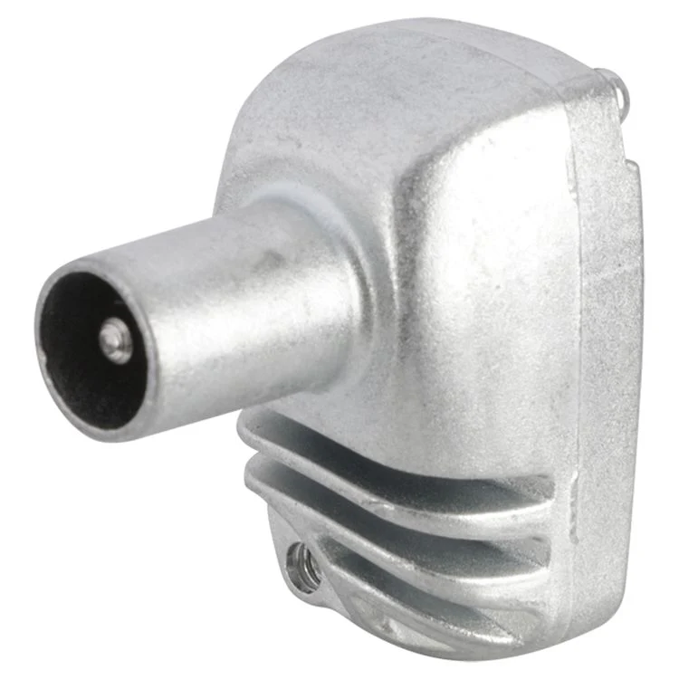 Q-Link coax stekker 1x male haaks zilver - Image 3