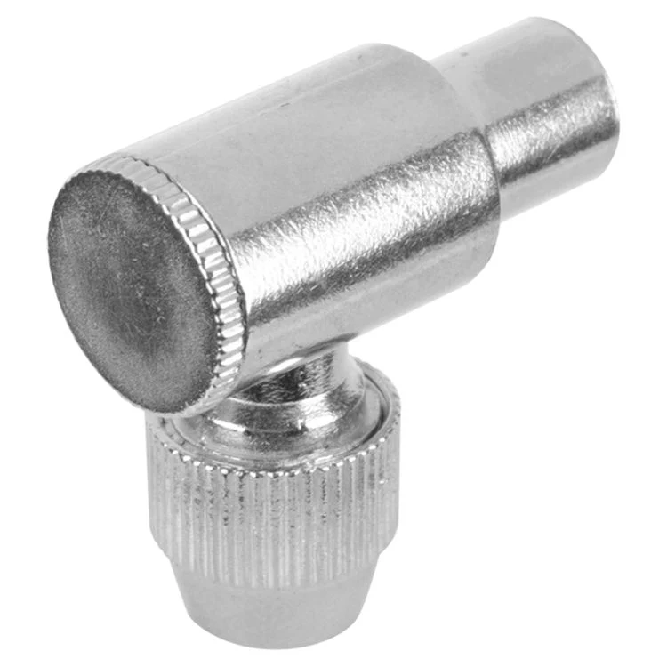 Q-Link coax stekker 1x male haaks zilver - Image 2