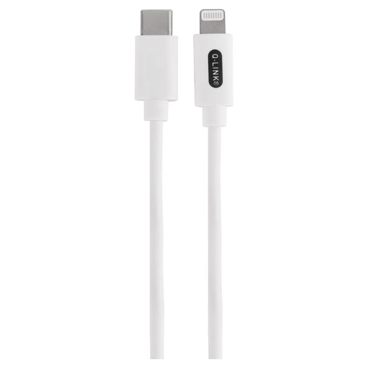 Q-Link datakabel iPhone, Type-C wit 1m - Image 2