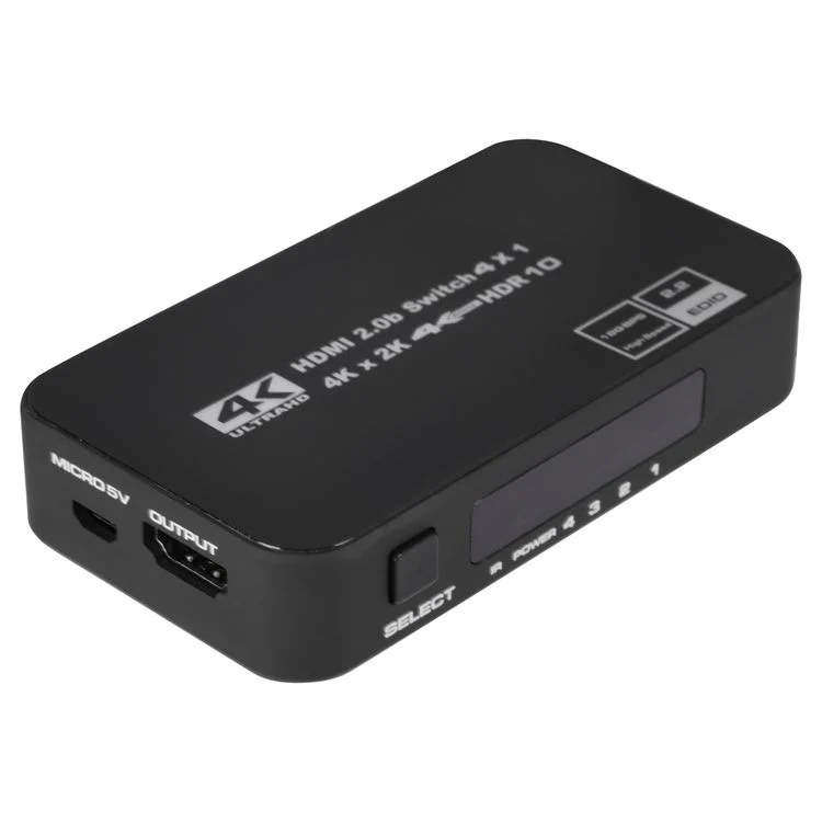 Q-Link HDMI switch 4K/60HZ zwart - Image 3