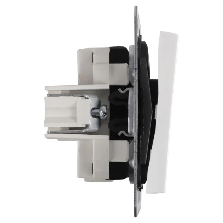 Q-Link inbouw schakelaar impuls polarwit - Image 3