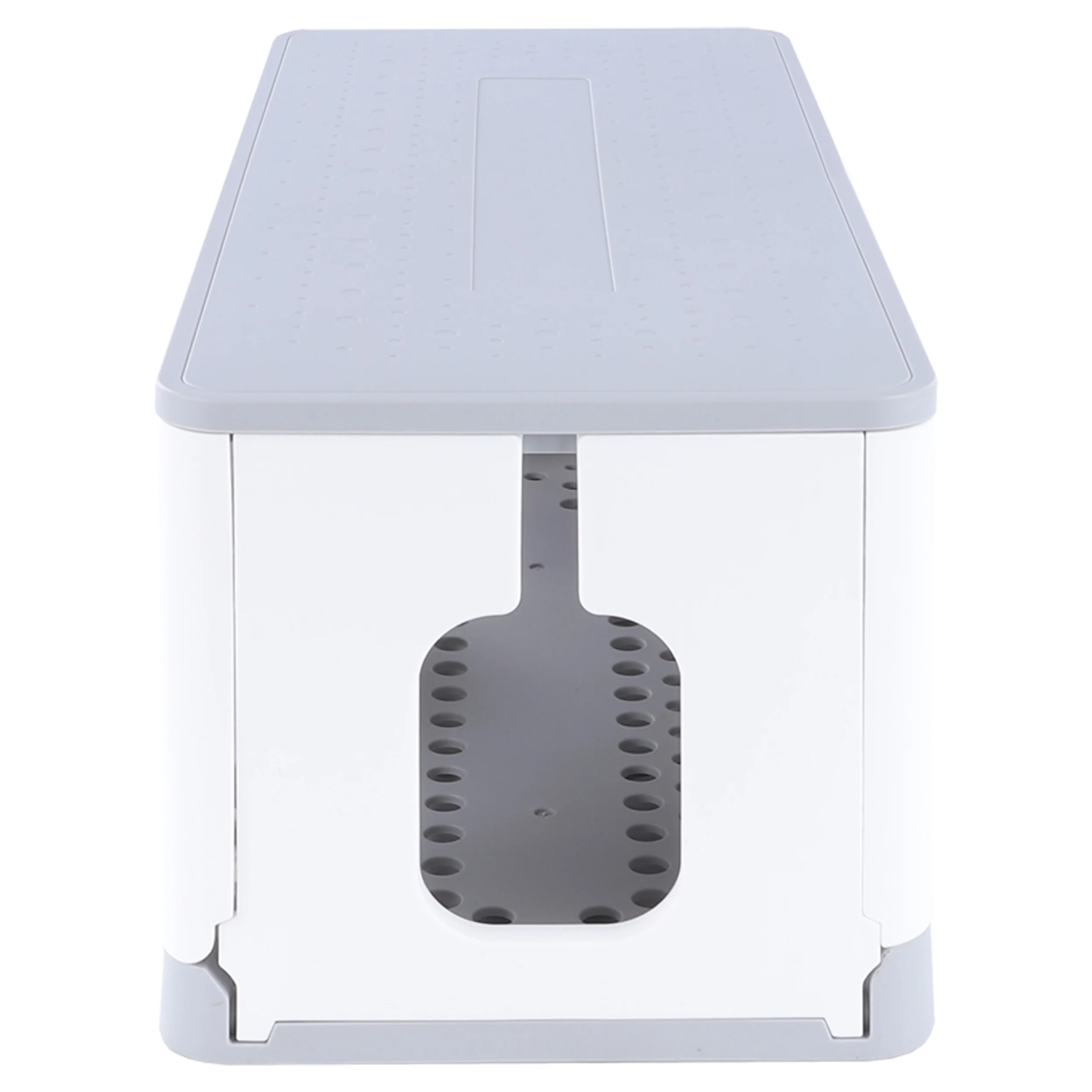 Q-Link kabel management box wit, grijs - Image 7