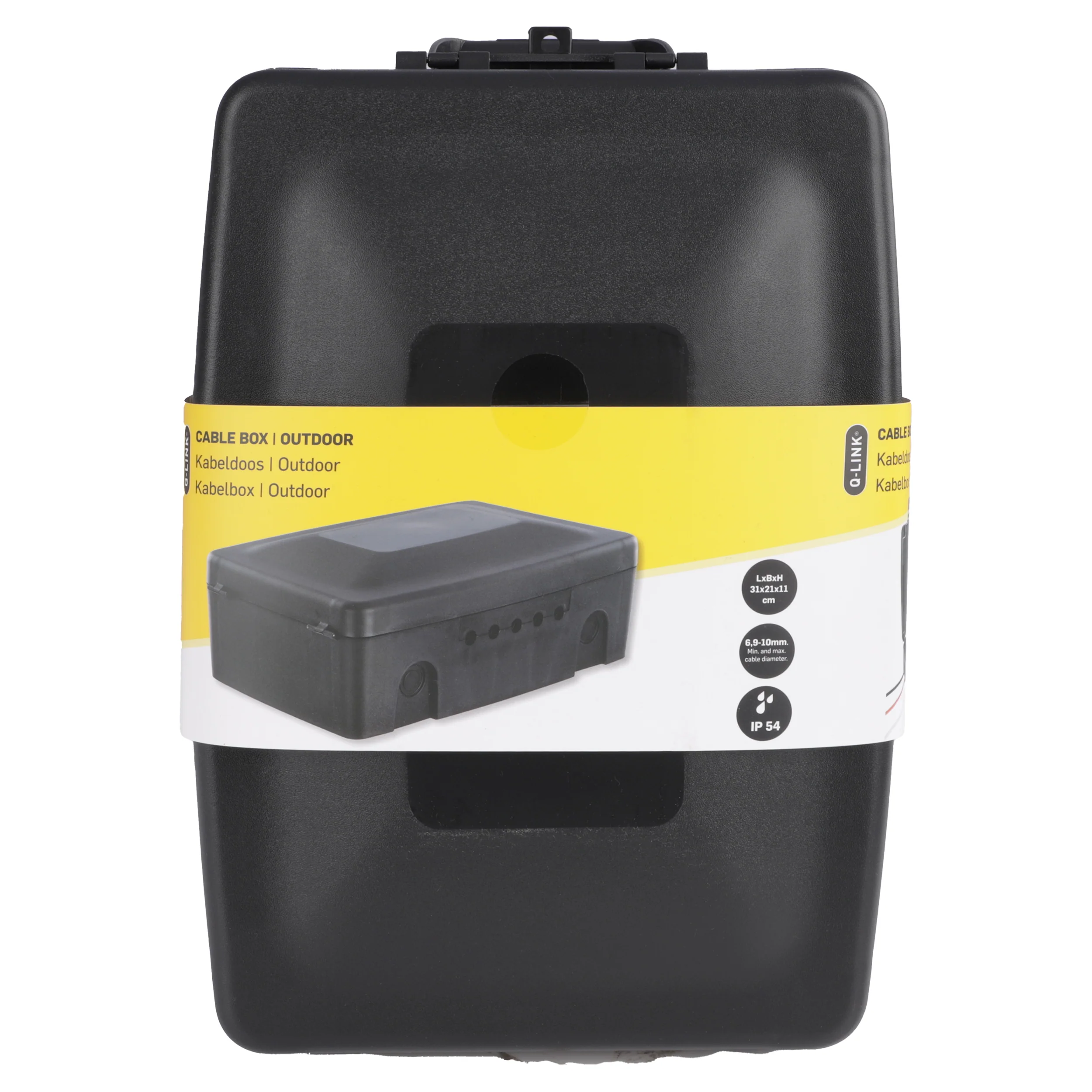 Q-Link kabeldoos 6,9mm 10mm zwart - Image 9