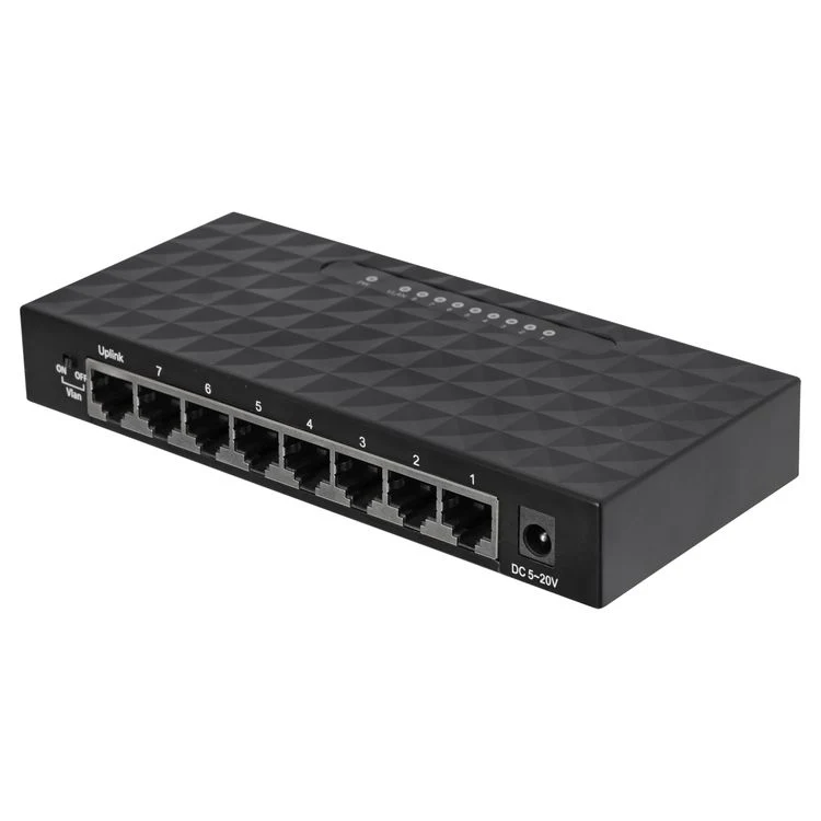 Q-Link Netwerkswitch zwart - Image 3