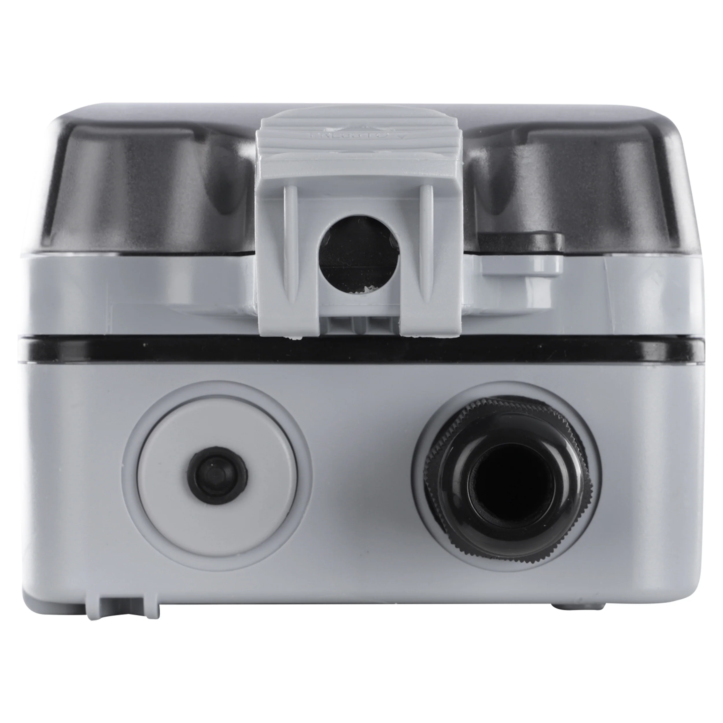 Q-Link opbouw stopcontactdoos 1-voudig randaarde grijs, zwart - Image 5